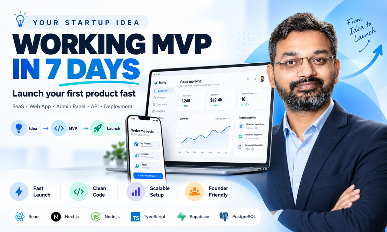 Ratna Deep Verma working on a client product